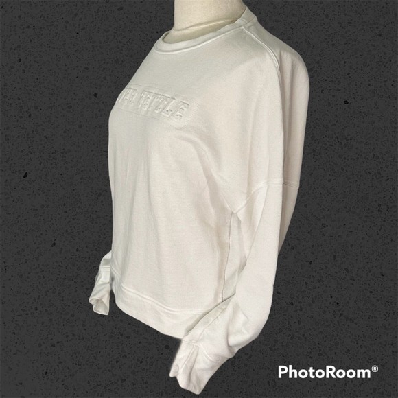 Fabletics Women's Small Never Settle, Stacey French Terry Pullover Sweatshirt - Picture 3 of 4